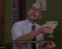 Easy Peasy, Lemon Squeezy! GIF