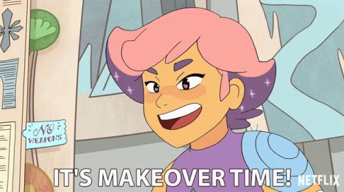 Its Makeover Time Excited GIF
