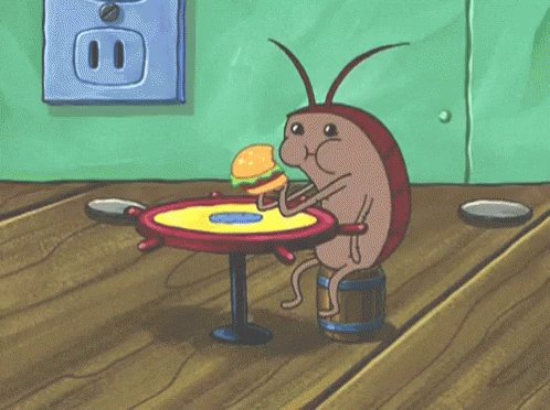 Spongebob Cockroach GIF