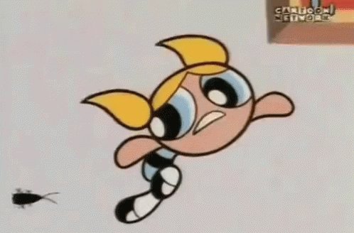 Bubbles Vs A Bug GIF
