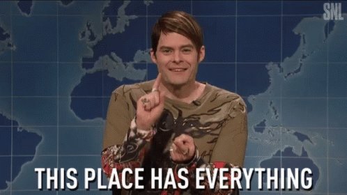 Place Has Everything Bill Hader GIF