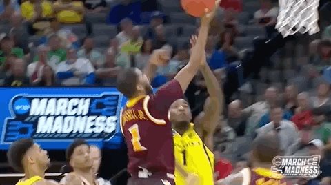 rejected jordan bell GIF by NCAA March Madness