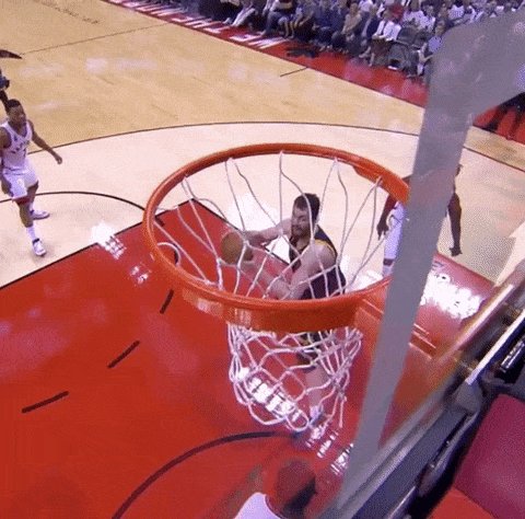 rejected bismack biyombo GIF by NBA