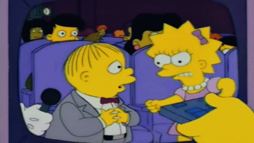 Ralph Wiggum Heartbreak GIF