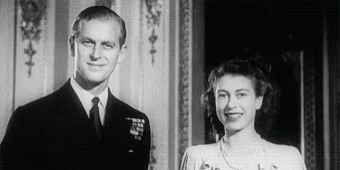 Prince Philip Queen Elizabeth II GIF