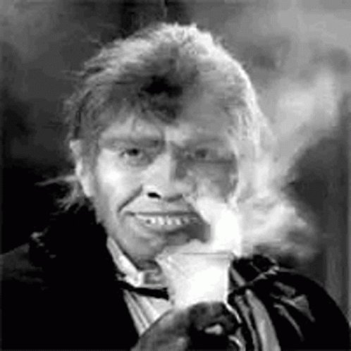 Jekyll And Hyde Monochrome GIF