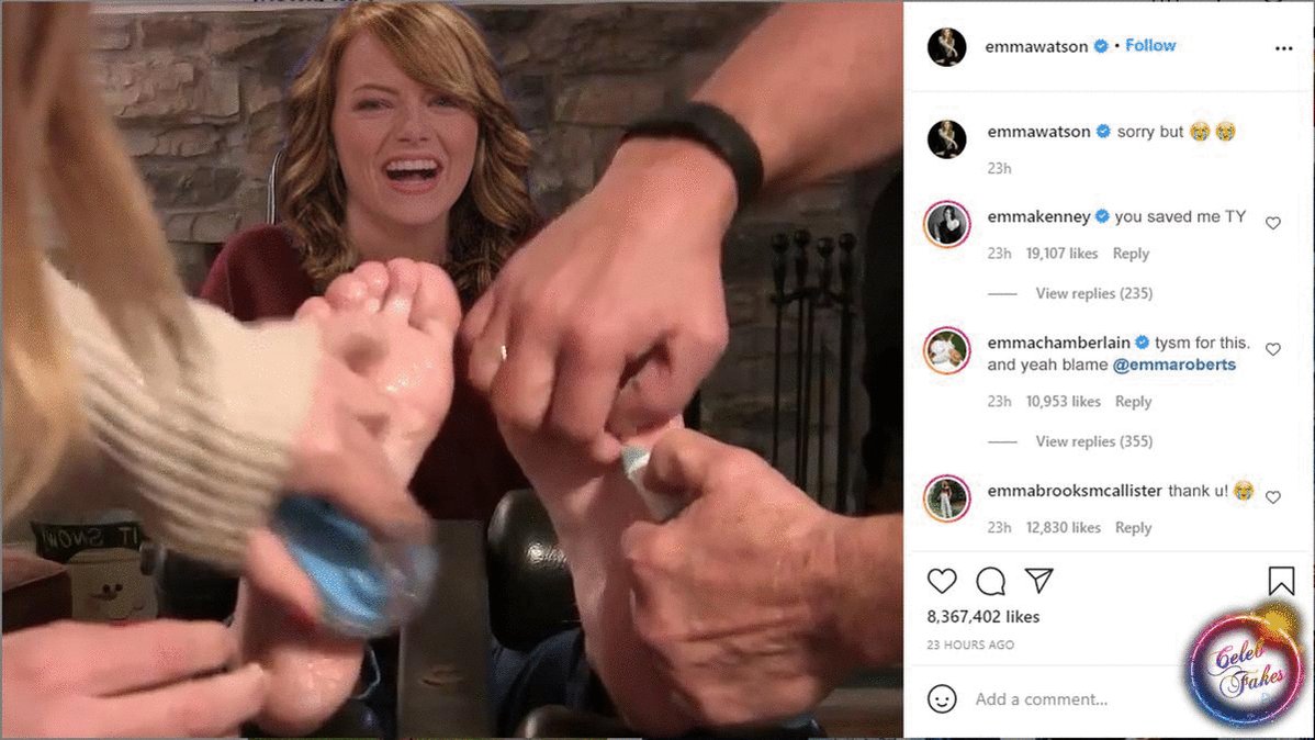Emma stone ticklish