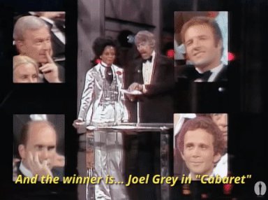 Happy 89th birthday to Joel Grey   Money makes the world go round...  