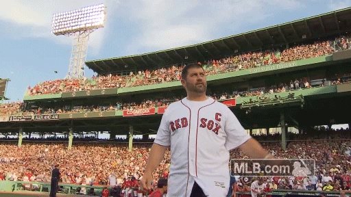 Happy 49th birthday to former Red Sox captain and catcher Jason Varitek! 
Tek was my favorite player as a kid. 