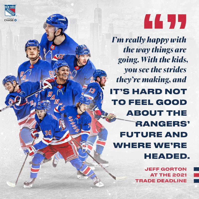 The New York Rangers and me