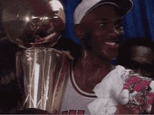 Michael Jordan Nba Champion...