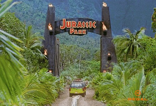 Jurassic Park Opening GIF b...