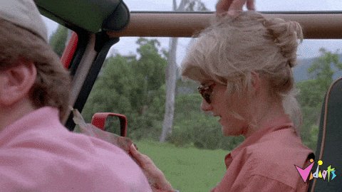 Jurassic Park Wow GIF by Vi...