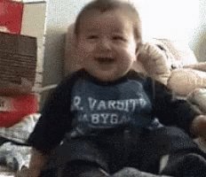 Laughing Baby GIF