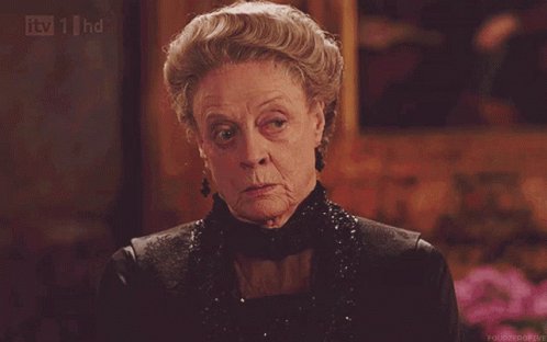 Judging Downton Abbey GIF