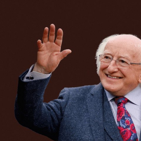 Happy 80th birthday to President Michael D. Higgins     