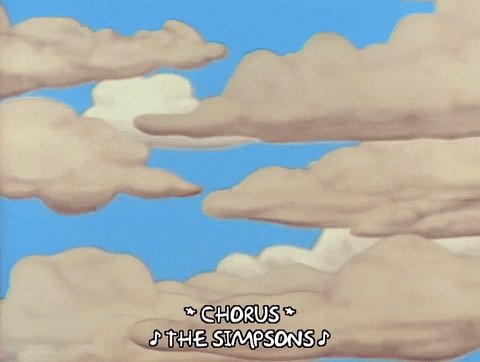 season 4 the simpsons intro GIF