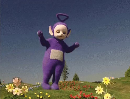 Teletubbies Purple GIF