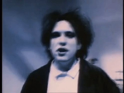 You may sparkle, but I darkle. 

Happy birthday Robert Smith! 