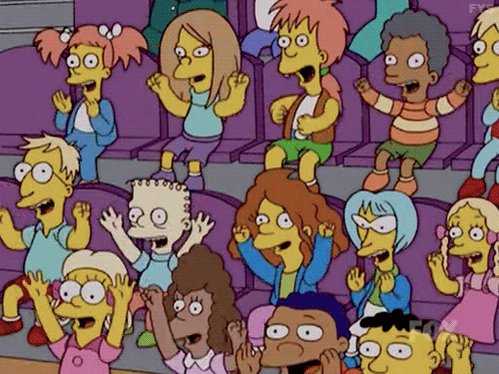 The Simpsons Reaction GIF b...