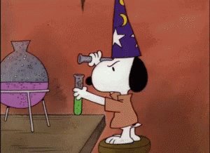 Snoopy Alchemy GIF