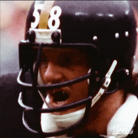    Count Dracula in Football Cleats.......Jack Lambert.  Happy Birthday! 