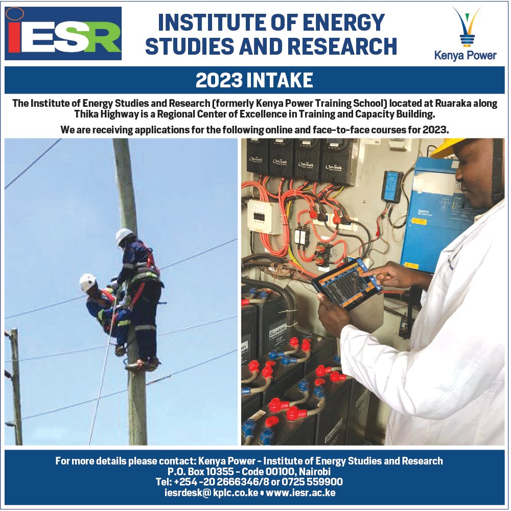 Nation Africa on Twitter "SPONSORED The Institute of Energy Studies and Research, (formerly