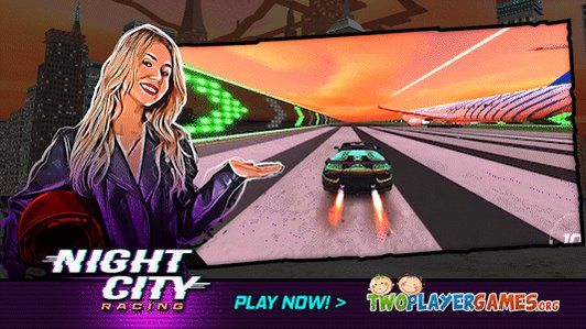 Night City Racing 🕹️ Two Player Games