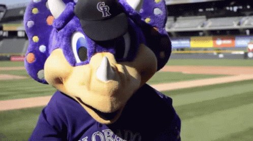 drawing rockies mascot