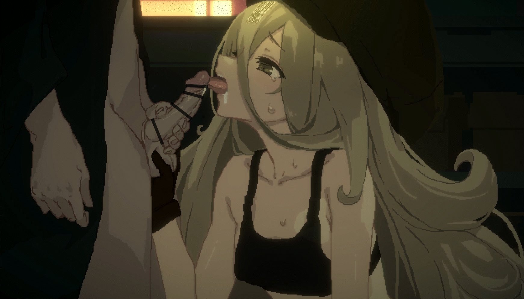 gif アニメ　センズリ 