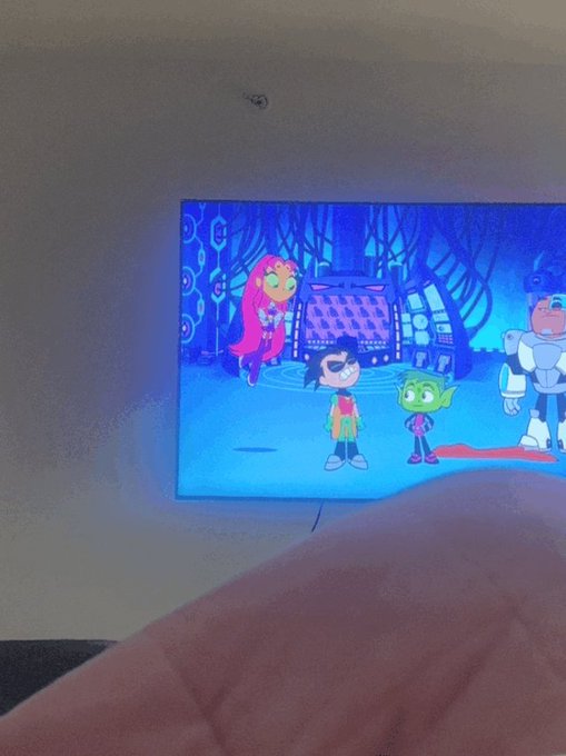 Just myself, sick and teen titans just making it work https://t.co/gOMaVjnB6S