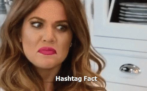 Hashtag Fact GIF