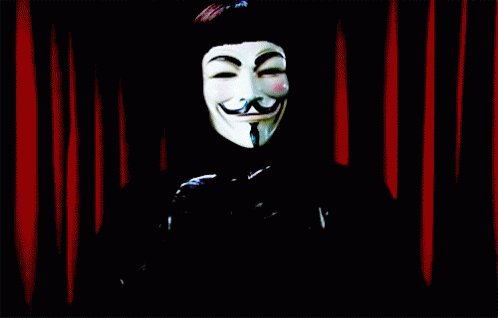 Guy Fawkes VFor Vendetta GIF