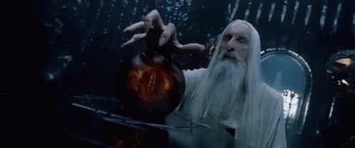 Saruman Palantir GIF