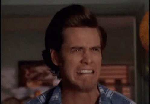 Ace Ventura Gagging GIF