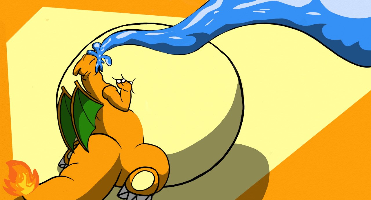 ChmDane on X: "Animated inflation Charizard Try to make it a growing  animation by hand draw. https://t.co/qNXeDI4et9" / X