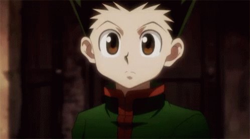 Gon Freecss Wondering GIF