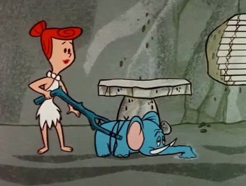 The Flintstones Vacuum GIF