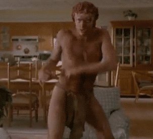 encino man dancing GIF