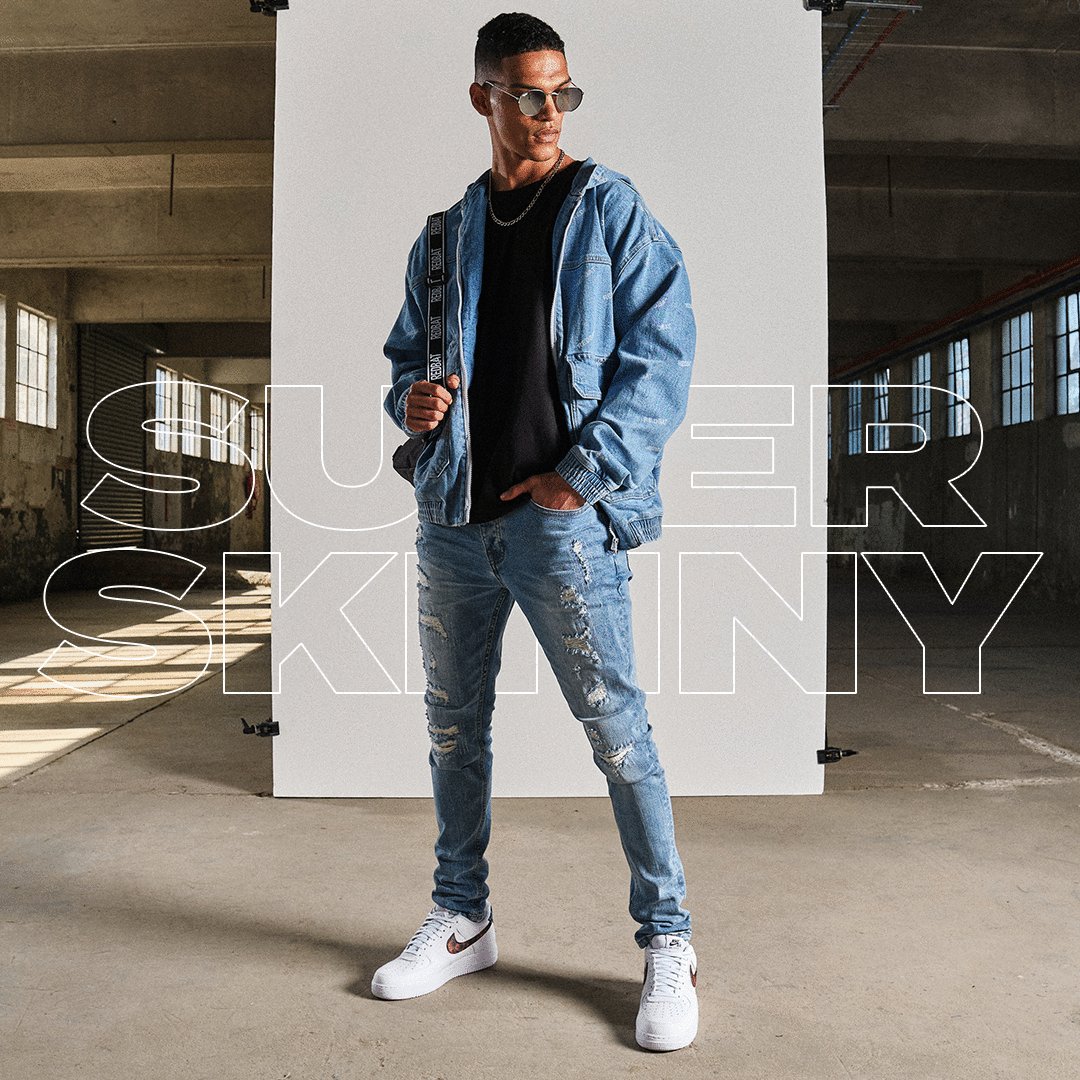 sportscene on X: Bringin' a whole new level📈 to fit. Cop the range of  Men's Redbat Super Skinny denim from R499.95 in-store, via our mobi app &  online:  Download the sportscene