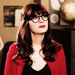 New Girl Thinking GIF