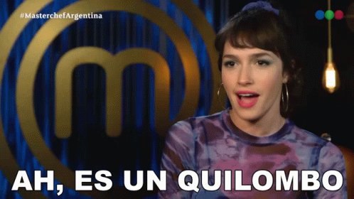 Ah Es Un Quilombo Candela Vetrano GIF
