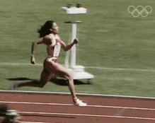 Sprinting Florence Griffith Joyner GIF