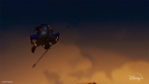 Tumbling Erik Killmonger GIF