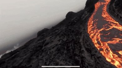 Iceland Lava GIF by arcalle