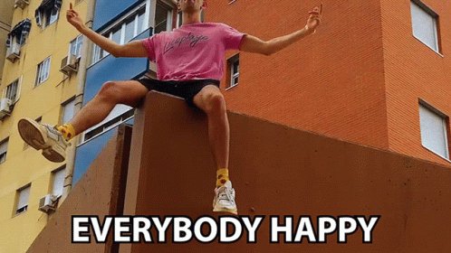 Everybody Happy Bejo GIF