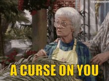 Curse On You Golden Girls GIF
