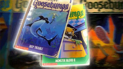  Happy Birthday, R.L. Stine. Thank you for getting me hooked onto the joy of reading with Goosebumps. 