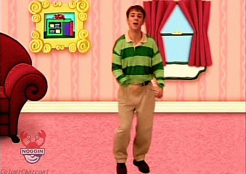 Happy 48th birthday to the original host of Blues Clues, Steve Burns! 