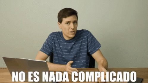 No Es Nada Complicado Es Muy Simple GIF